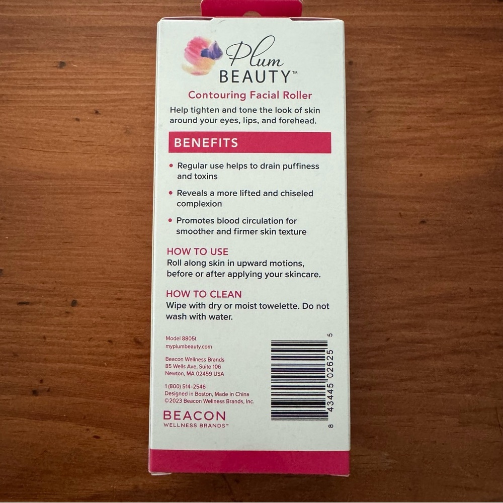 Plum Beauty Contouring Facial Roller BRAND NEW - Picture 3 of 5